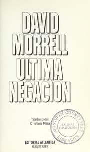 Tapa de U ltima negacio n
