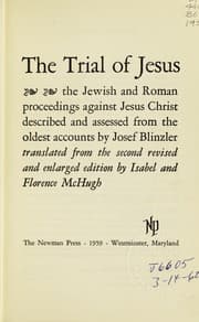 Tapa de The trial of Jesus