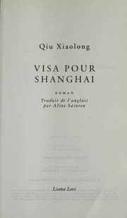 Tapa de Visa pour Shanghai