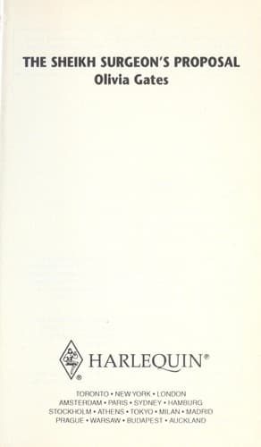 Tapa de The Sheikh Surgeon's Proposal