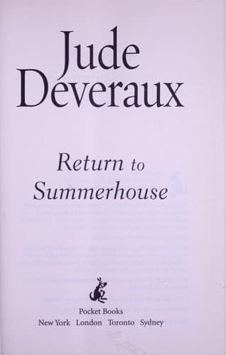 Tapa de Return to Summerhouse
