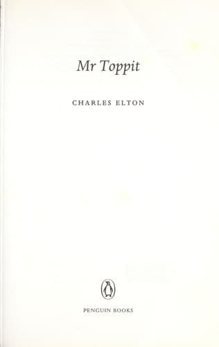 Tapa de Mr. Toppit