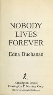 Tapa de Nobody lives forever