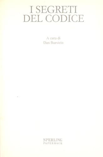 Tapa de I segreti del codice