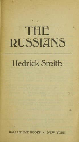 Tapa de The Russians