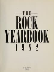 Tapa de The Rock yearbook 1982