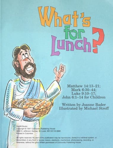 Tapa de What's for lunch?