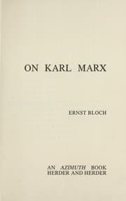 Tapa de Über Karl Marx
