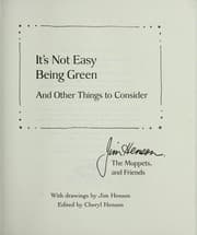 Tapa de It's not easy being green