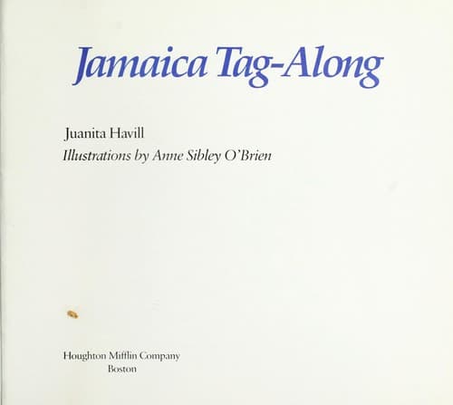 Tapa de Jamaica tag-along