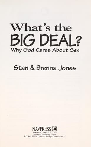 Tapa de What's the big deal?
