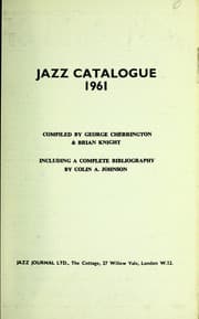 Tapa de Jazz catalogue