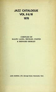 Tapa de Jazz catalogue 1967, jazz catalogue 1970