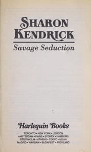 Tapa de Savage seduction