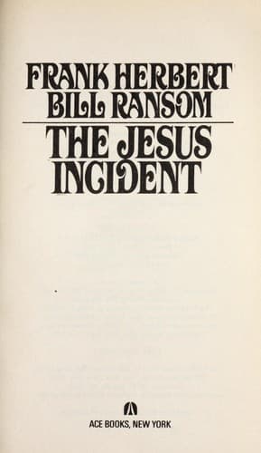 Tapa de The Jesus Incident