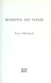 Tapa de Whisper my name