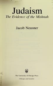 Tapa de Judaism, the evidence of the Mishnah