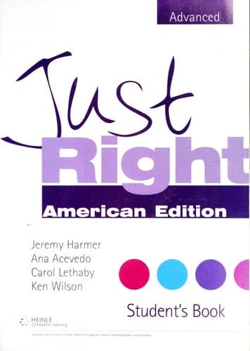 Tapa de Just Right (Us) - Advanced