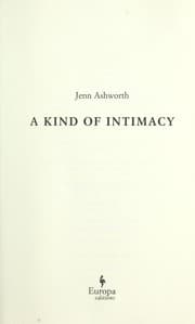 Tapa de A kind of intimacy