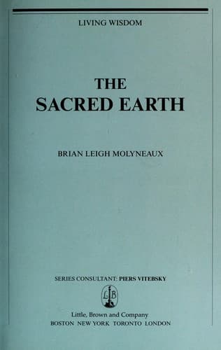 Tapa de The sacred earth