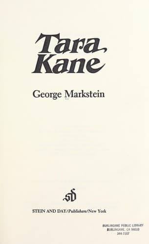 Tapa de Tara Kane