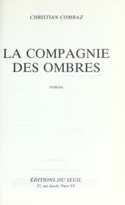 Tapa de La compagnie des ombres