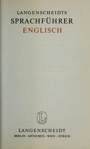 Tapa de Langenscheidts Sprachfu hrer Englisch