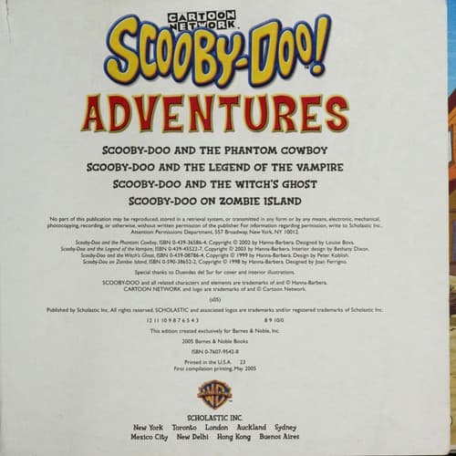 Tapa de Scooby-Doo! adventures