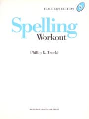 Tapa de Spelling Workout F