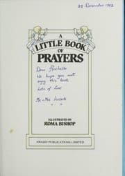 Tapa de Little book of prayers