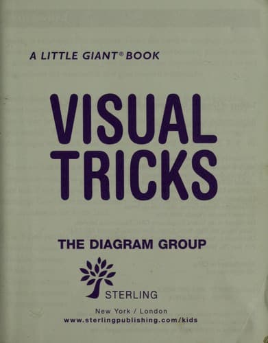 Tapa de Visual tricks