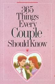 Tapa de 365 Things Every Couple Should Know