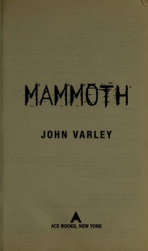 Tapa de Mammoth