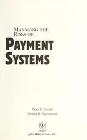 Tapa de Managing the risks of payment systems