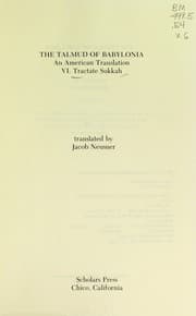 Tapa de Tractate Sukkah