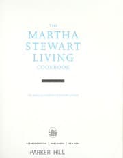 Tapa de The Martha Stewart Living cookbook