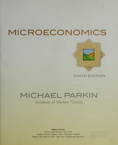 Tapa de Microeconomics