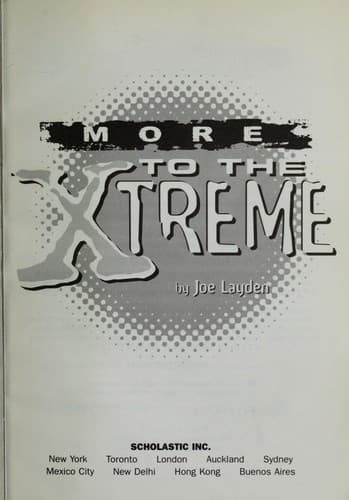 Tapa de More to the Xtreme