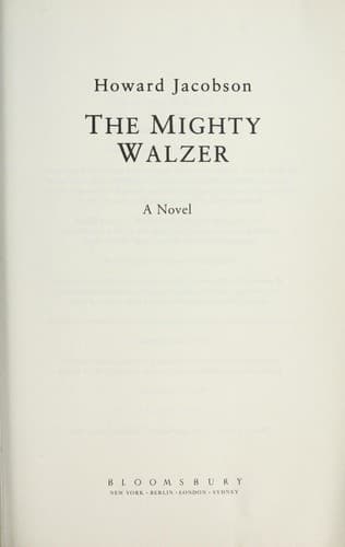 Tapa de The mighty Walzer