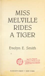 Tapa de Miss Melville rides a tiger
