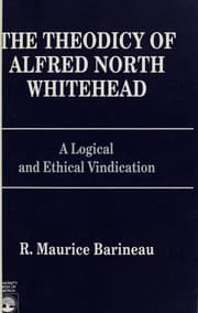 Tapa de The theodicy of Alfred North Whitehead