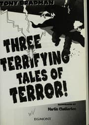 Tapa de Three terrifying tales of terror!