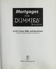 Tapa de Mortgages for dummies