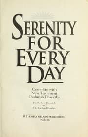 Tapa de Serenity for every day