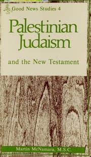 Tapa de Palestinian Judaism and the New Testament (Good News Studies)