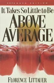 Tapa de It takes so little to be above average