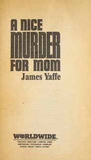 Tapa de A nice murder for mom