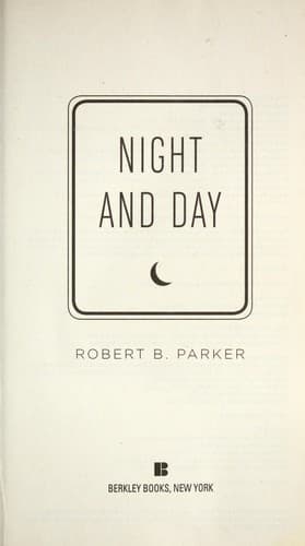 Tapa de Night and day