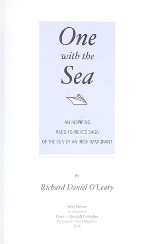 Tapa de One with the sea