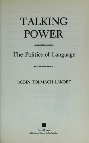 Tapa de Talking power